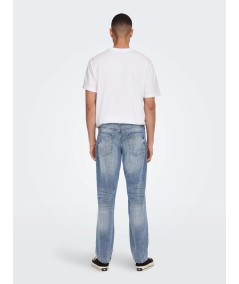 ONSEDGE L. BLUE DESTROY 4607 JEANS VD ONLY & SONS