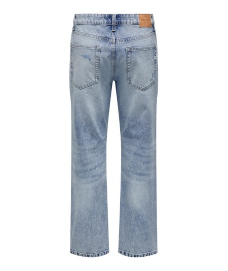 ONSEDGE L. BLUE DESTROY 4607 JEANS VD ONLY & SONS
