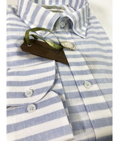 Camisa Hombre Carlos Córdoba Lino Manga Larga  ML62542