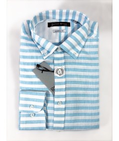 Camisa Hombre Carlos Córdoba Lino Manga Larga  ML62542