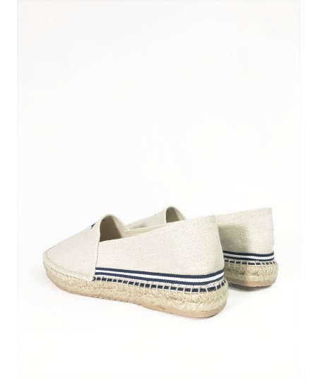ALPARGATA LONETA CON LOGO BORDADO GILBERT TECKEL