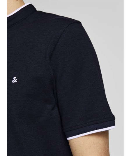 Polo Hombre Cuello Mao Henley Jaspeado 100% Algodón  12199711