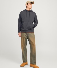 SUDADERA CON CAPUCHA LISO
 JACK&JONES