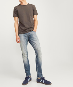 JJIGLENN JJCOOPER CJ 091 NOOS Vaqueros de Corte Slim  Clásicos, Estilizados y Sostenibles