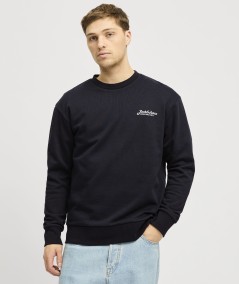 Sudadera Jack & Jones JJBEAU Sweat Crew Neck  Diseño Clásico y Versátil