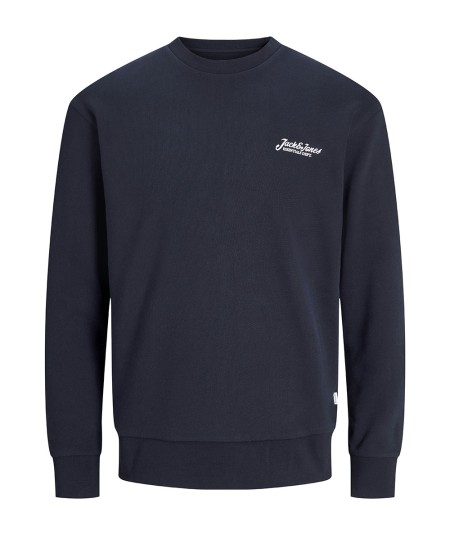Sudadera Jack & Jones JJBEAU Sweat Crew Neck  Diseño Clásico y Versátil