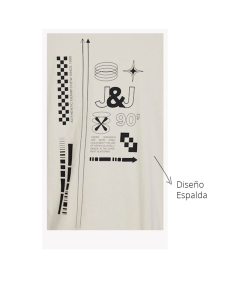 Camiseta Cuello Redondo Jack & Jones  Ajuste Relajado Primavera/Verano 2025