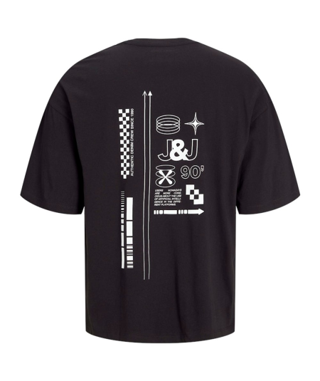 Camiseta Cuello Redondo Jack & Jones  Ajuste Relajado Primavera/Verano 2025