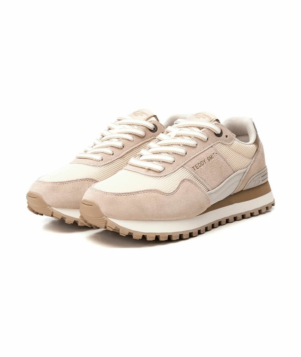 Zapatillas deportivas para hombre color beige Teddy Smith