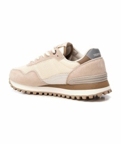 Zapatillas urbanas para hombre Teddy Smith en tonos beige y marrón