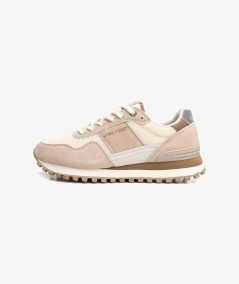 Zapatos deportivos cómodos y ligeros Teddy Smith beige
