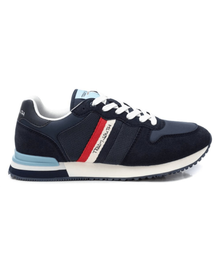 Zapatillas cómodas y ligeras Teddy Smith color Navy para uso diario - vista lateral