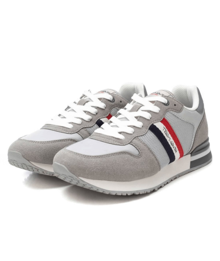 Zapatillas deportivas para hombre Teddy Smith gris con franjas