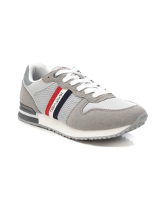 Sneakers casuales para hombre en gris, rojo y azul Teddy Smith
