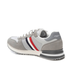 Calzado urbano para hombre Teddy Smith negro con cordones blancos