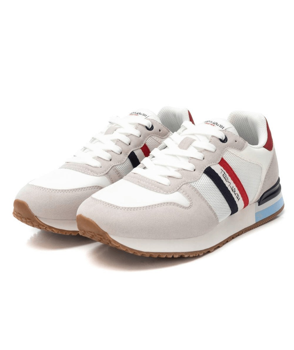 Zapatillas deportivas para hombre Teddy Smith Blanco con franjas
