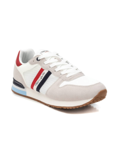 Calzado urbano para hombre Teddy Smith negro con cordones blancos