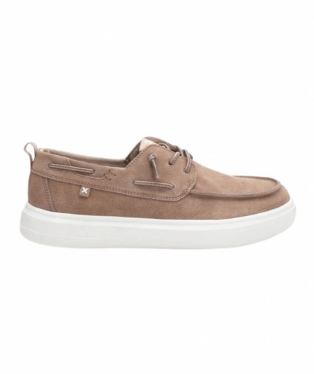 Zapato Nautico hombre XTI color Beige - Lateral