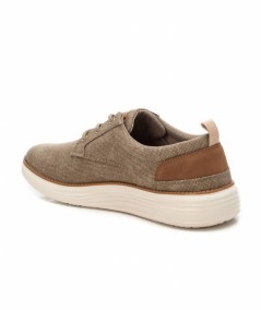 Zapatos deportivos casuales XTI Taupé con suela blanca