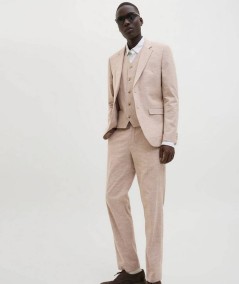 Traje Lino color Beige