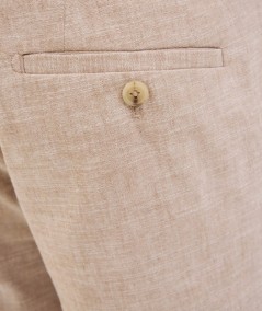 Pantalón de Lino para traje elegante para hombre