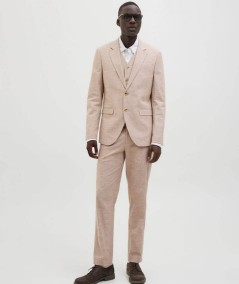 Traje Elegante jack and jones color Beige