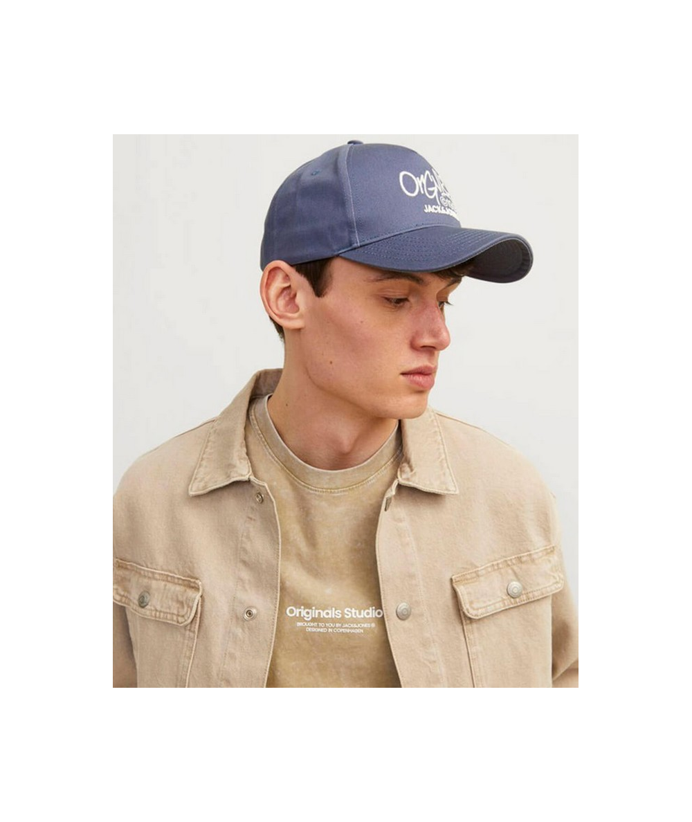 Gorra de béisbol negra Jack & Jones para hombre azúl