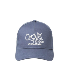 Gorra de hombre con cierre de hebilla y ajuste personalizado color azul
