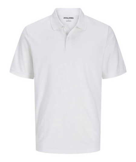 Camiseta polo para hombre, perfecta para looks formales o casuales color blanco