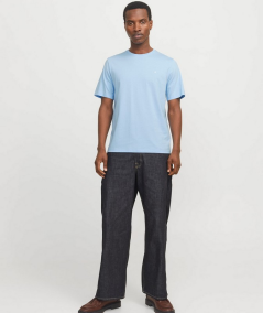 Camiseta minimalista de algodón con corte estándar