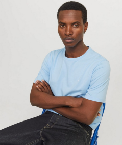 Camiseta para hombre color azúl 