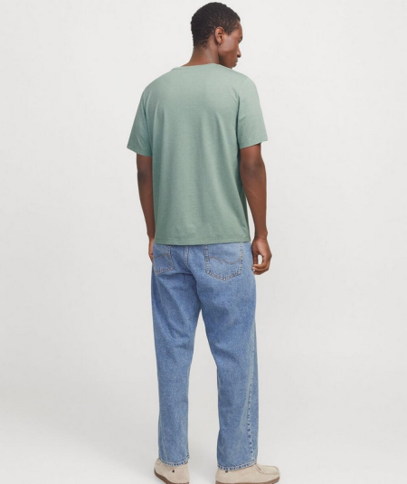 Camiseta basica para hombre verde