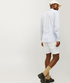 Shorts de mezclilla resistentes, estilo clásico atemporal