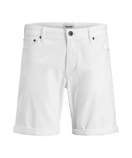 Bermuda casual color blanco, moda para verano 