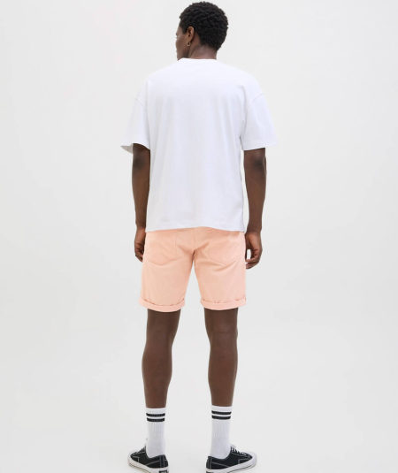 Shorts denim de ajuste regular para un look relajado, color rosa