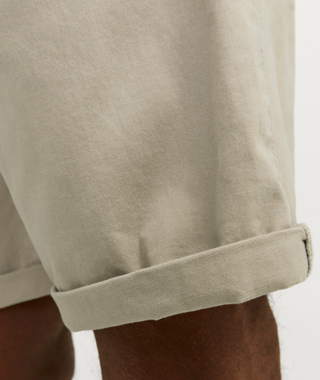 Shorts vaqueros de hombre corte regular con cinco bolsillos