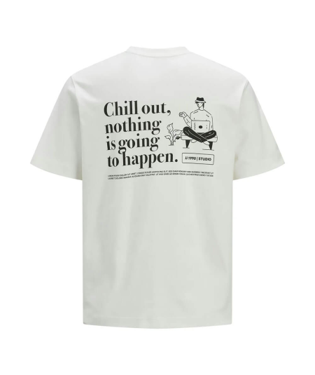 Camiseta casual con cuello redondo y ajuste regular para un look moderno.