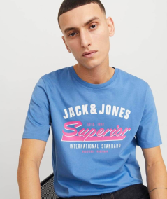 Camiseta Jack & Jones básica de algodón transpirable y cómoda