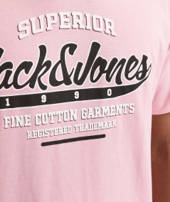 Camiseta de algodón Jack & Jones con estilo urbano y relajado