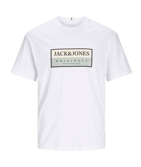 Camiseta de hombre blanca, cómoda y versátil para un estilo casual