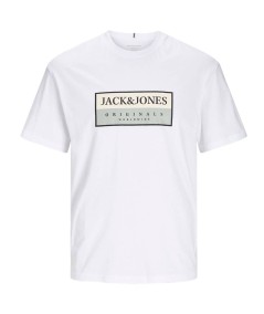 Camiseta de hombre blanca, cómoda y versátil para un estilo casual