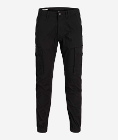 Pantalones de hombre Jack & Jones en color negro, versátiles y fáciles de combinar con cualquier outfit