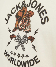 Camiseta elástica Jack & Jones de gran confort.