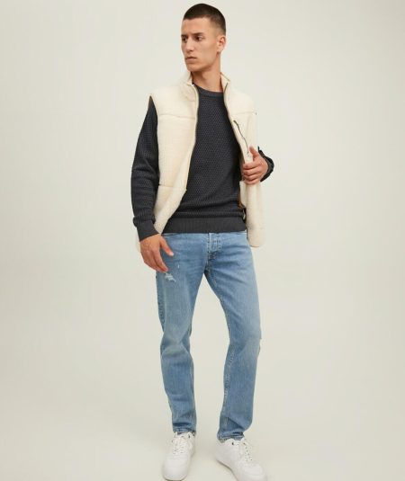 Jersey Elegante para hombre color marengo