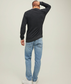 Jeresey Elegante para hombre color marengo