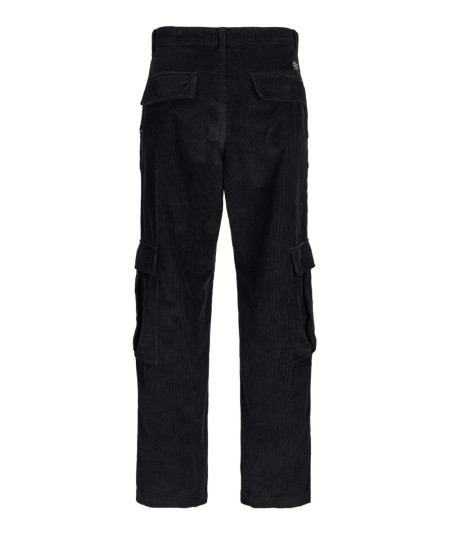 Pantalones de pana rectos de corte ancho