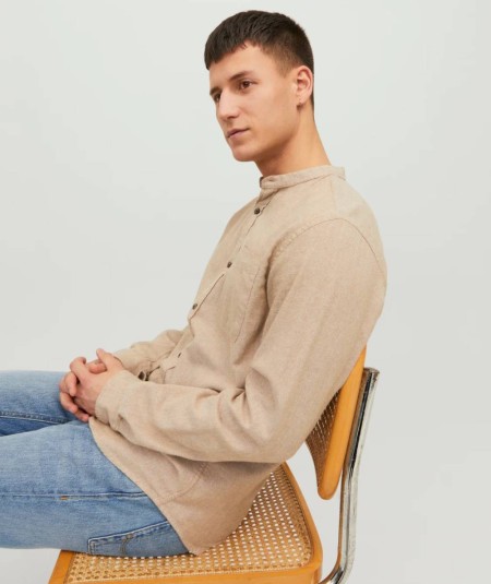 Camisa informal de hombre Jack & Jones de corte comfort