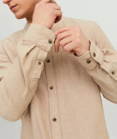 Camisa de manga larga Jack & Jones para look relajado