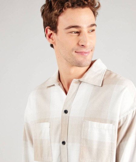 Camisa de cuadros Jack & Jones JCOREFLEX DARREN para hombre