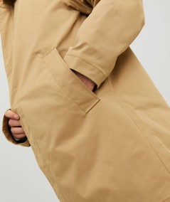 Gabardina elegante de poliéster para cualquier ocasión